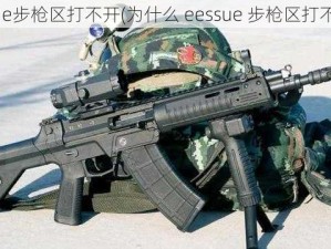 eessue步枪区打不开(为什么 eessue 步枪区打不开？)