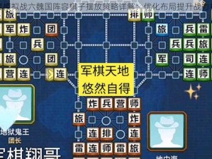 王者模拟战六魏国阵容棋子摆放策略详解：优化布局提升战力指南