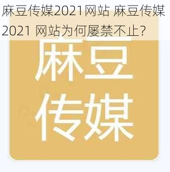 麻豆传媒2021网站 麻豆传媒 2021 网站为何屡禁不止？