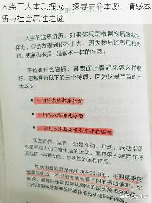 人类三大本质探究：探寻生命本源、情感本质与社会属性之谜