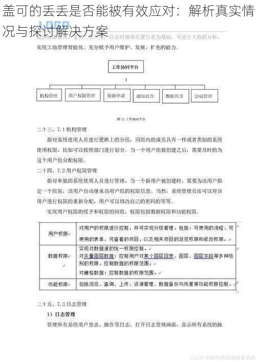 盖可的丢丢是否能被有效应对：解析真实情况与探讨解决方案