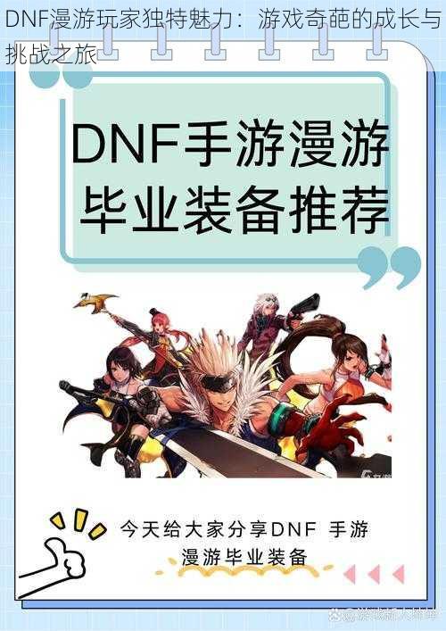 DNF漫游玩家独特魅力：游戏奇葩的成长与挑战之旅