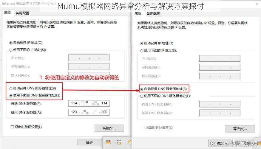 Mumu模拟器网络异常分析与解决方案探讨