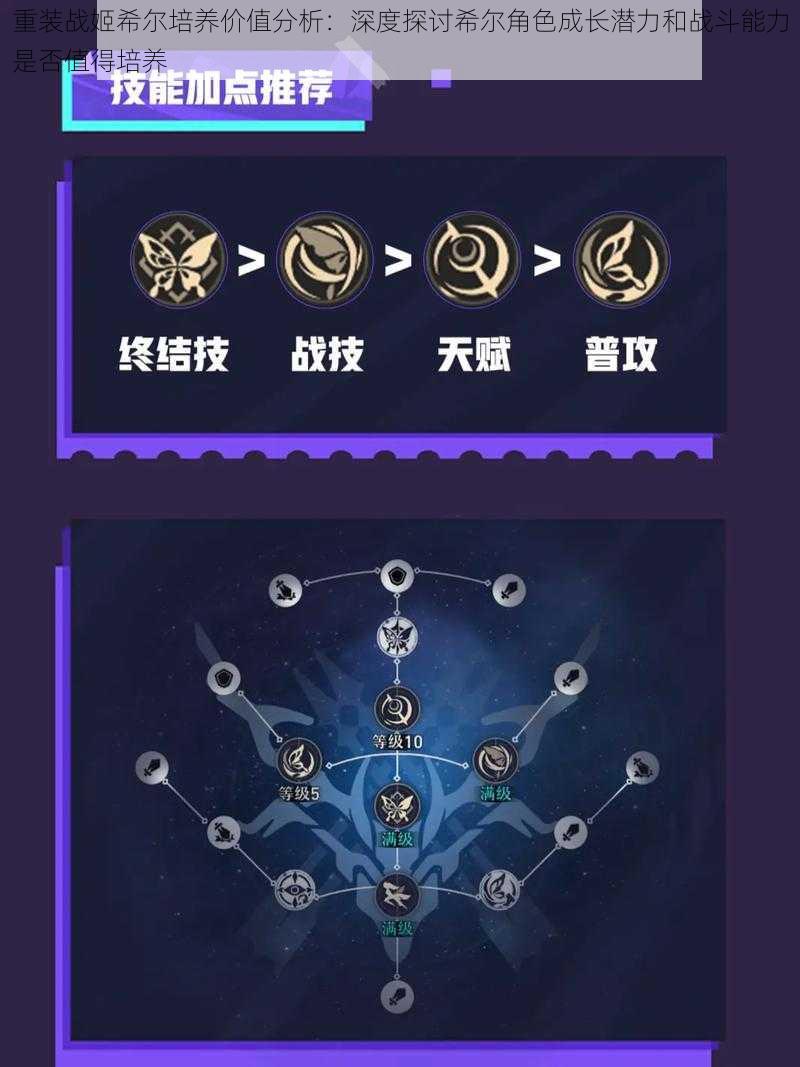重装战姬希尔培养价值分析:深度探讨希尔角色成长潜力和战斗能力是否值得培养